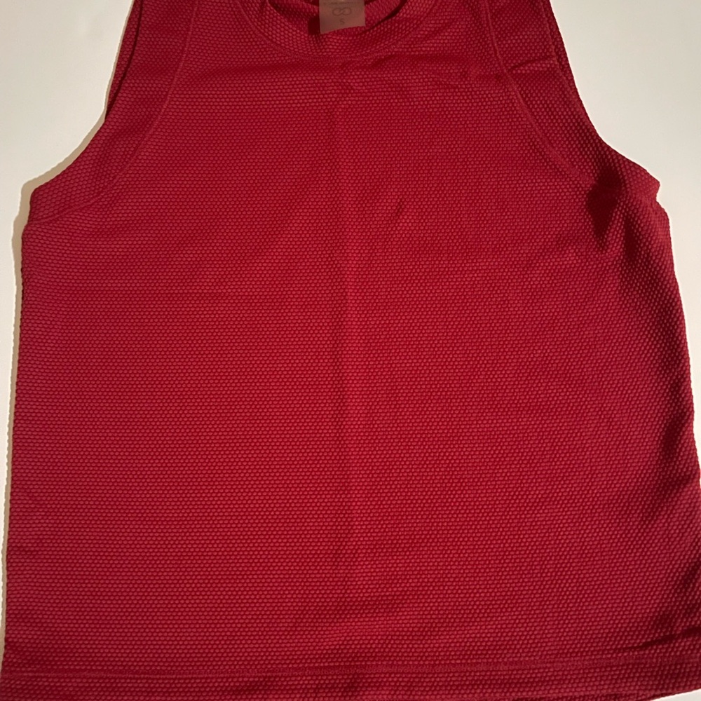 Red Sleeveless Top